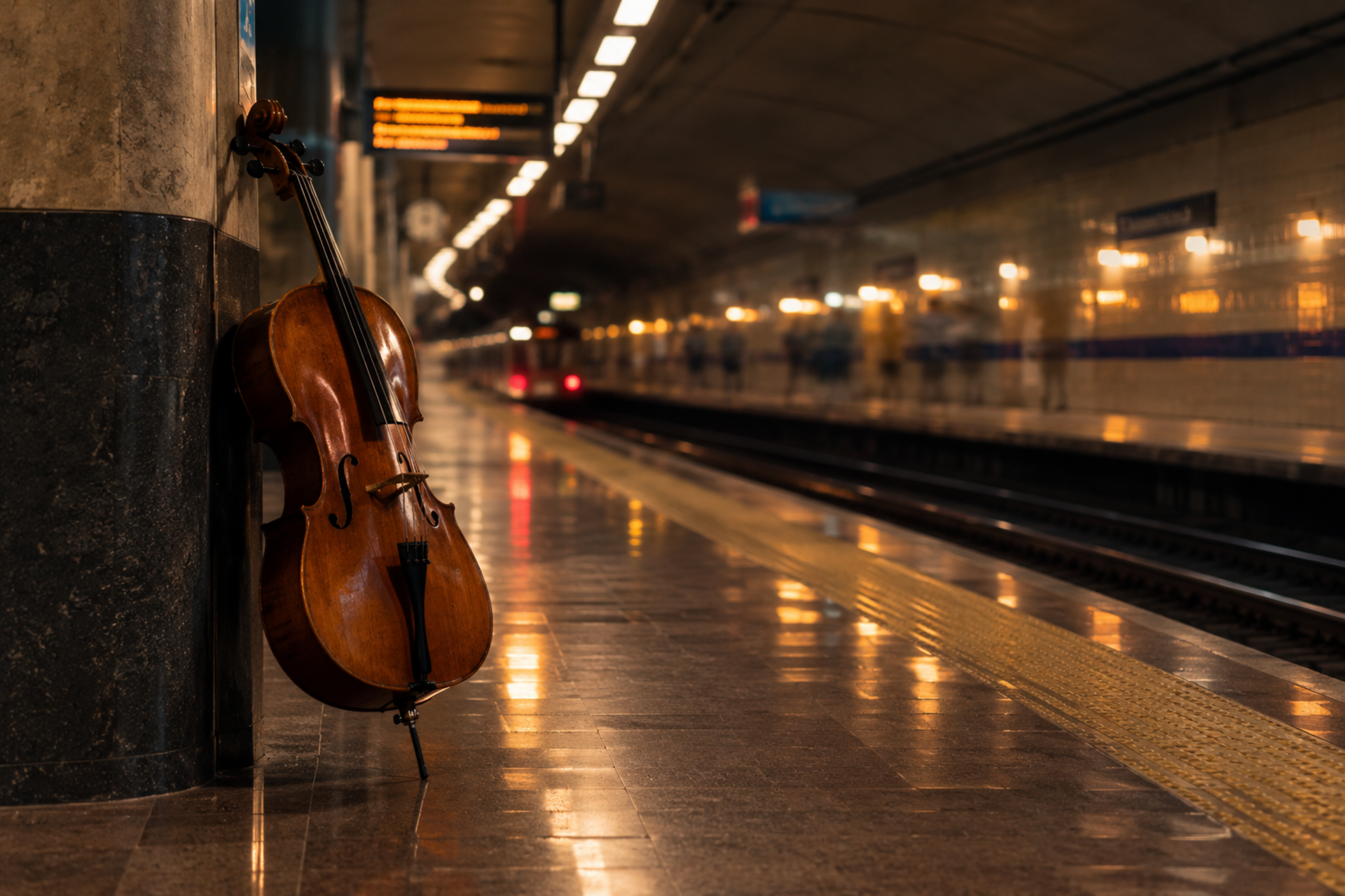 Metrodaki Güzellik
